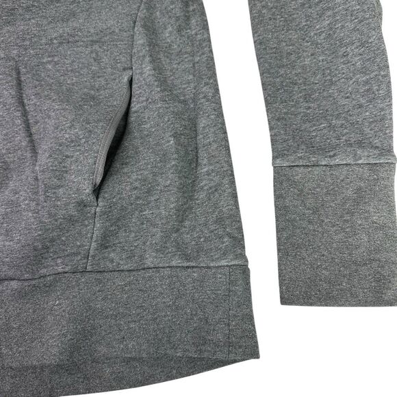 Fabletics Women's XS Gray Mock Neck Sweatshirt Long Sleeve - Picture 5 of 6
